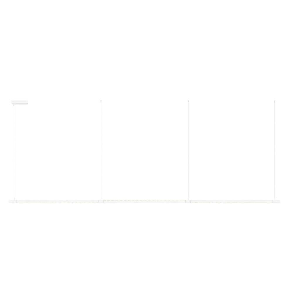 Modular linear pendant light