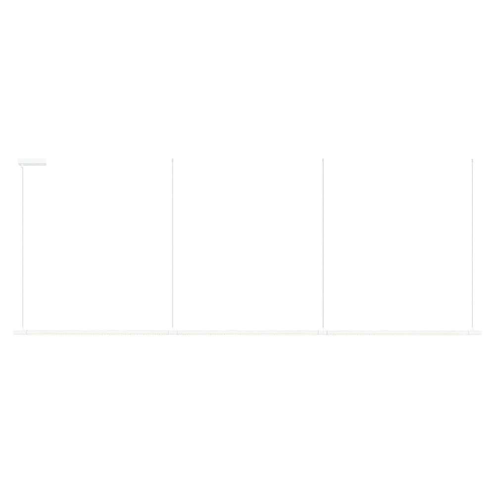 Modular linear pendant light