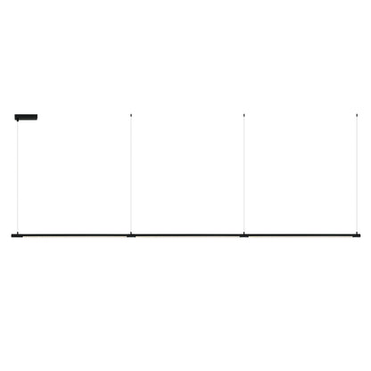 Modular linear pendant light