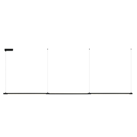 Modular linear pendant light