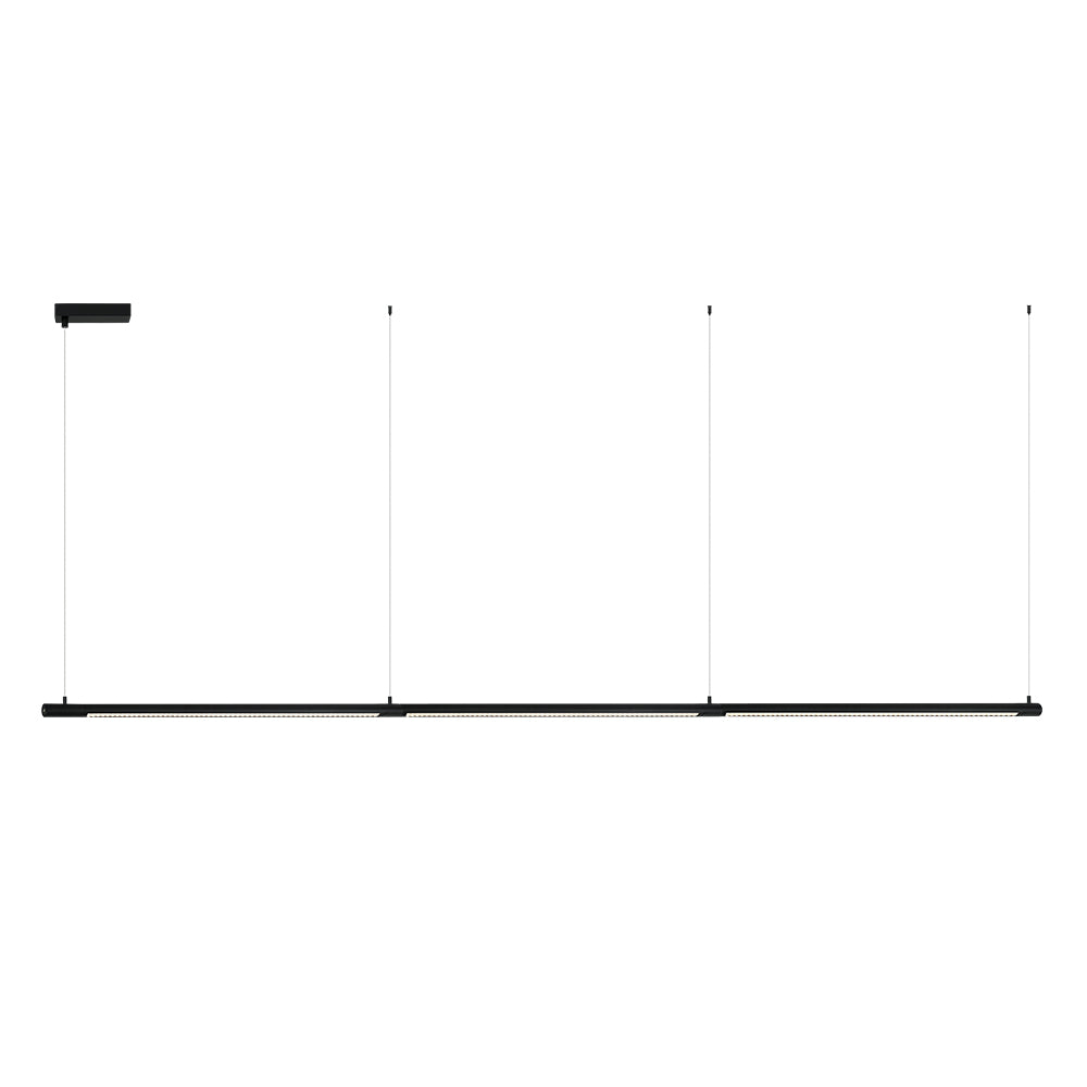 Modular linear pendant light