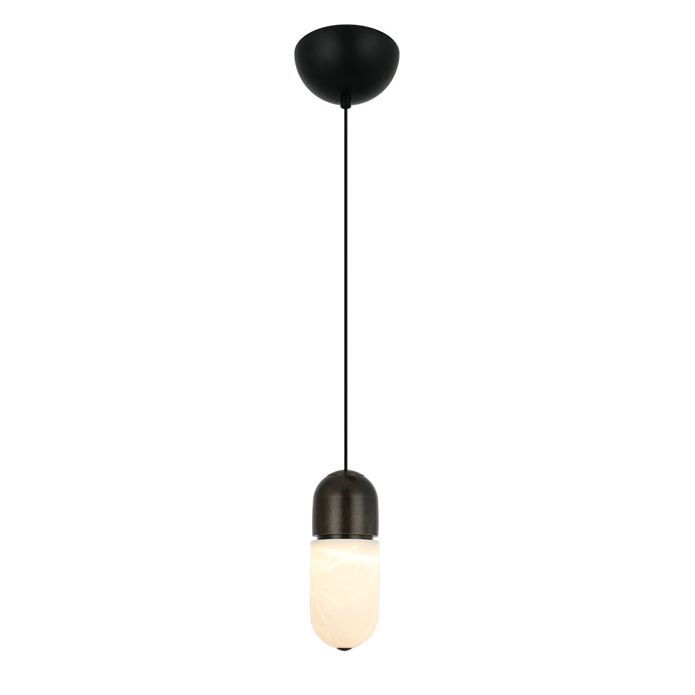 Alabaster pendant light