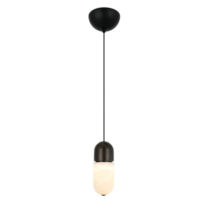 Alabaster pendant light