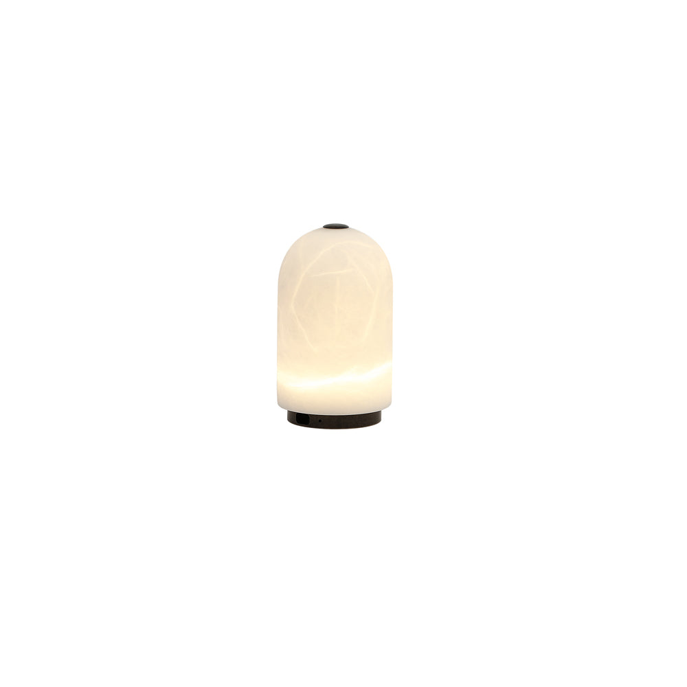 Alabaster Spot Portable Table Lamp