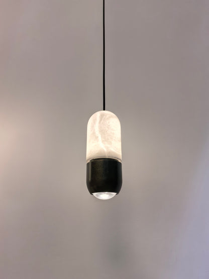 Alabaster pendant light