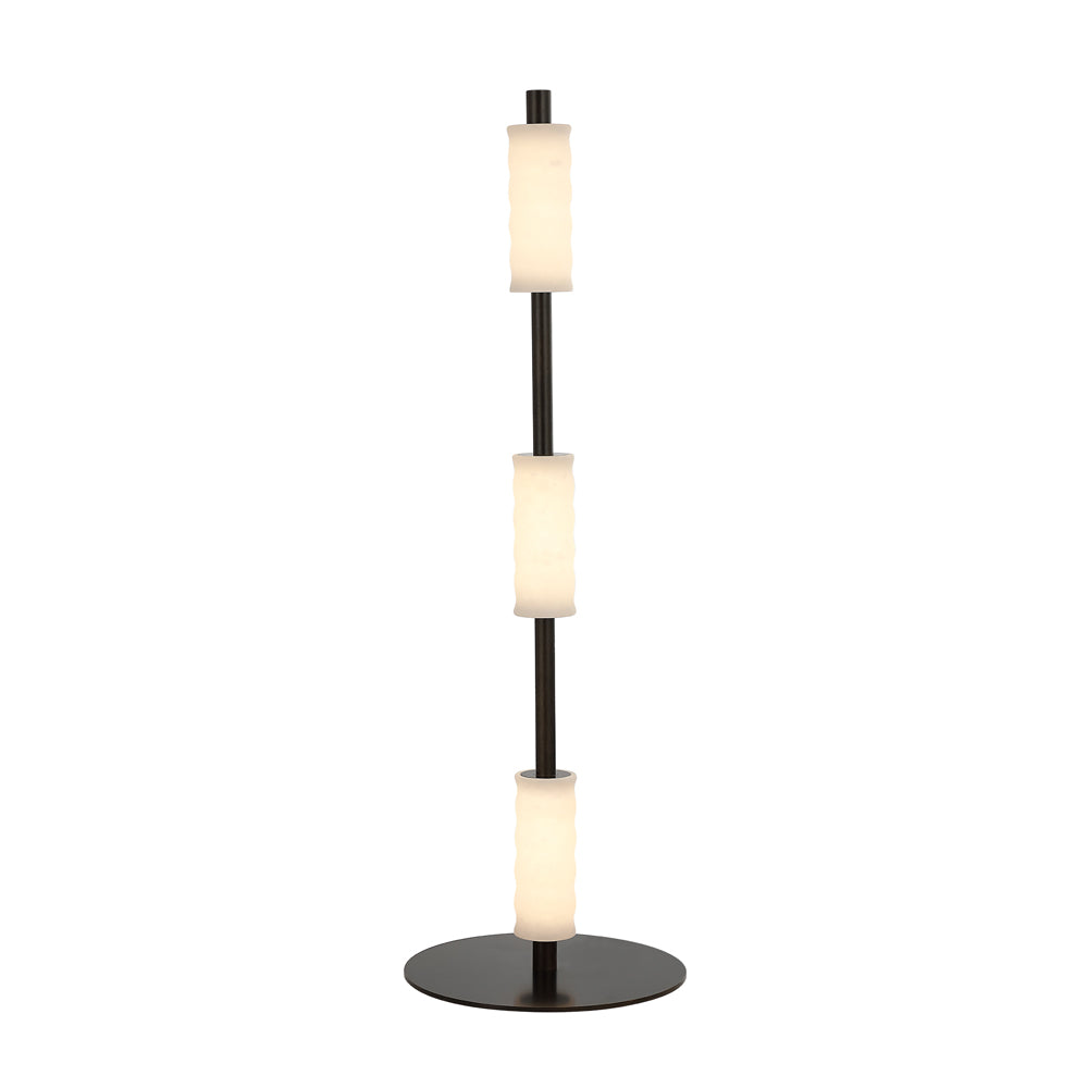 Alabaster floor lamp