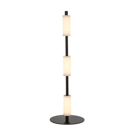 Alabaster floor lamp