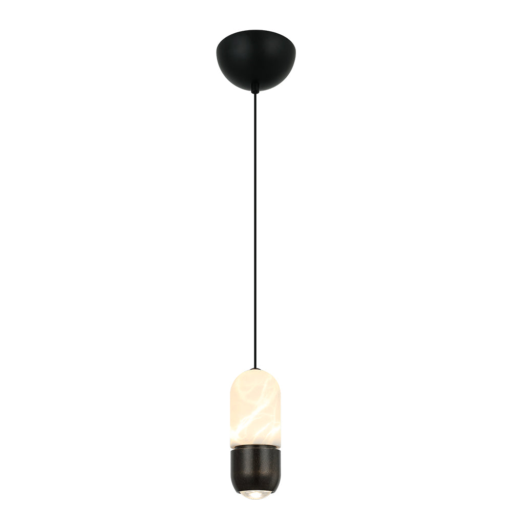 Alabaster pendant light