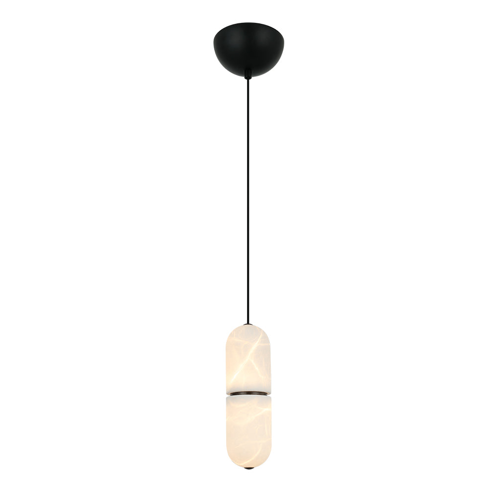 Alabaster pendant light