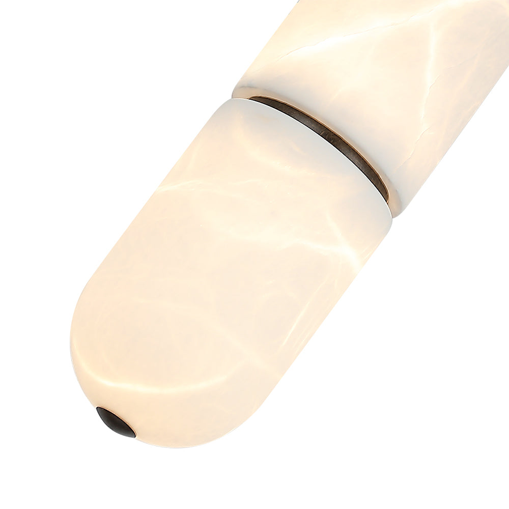 Alabaster pendant light